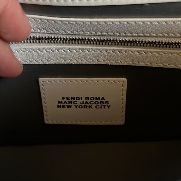 Fendi x marc jacobs limited edition FF leather medium NM baguette bag NEW - Picture 12 of 16